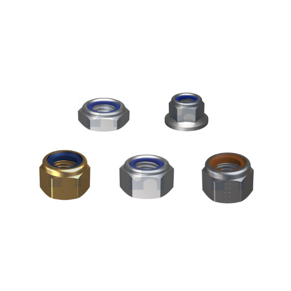 Nyloc Hex Nuts